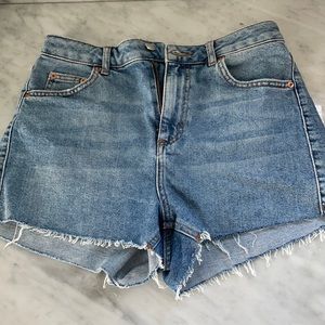 Topshop Mom Jean Shorts